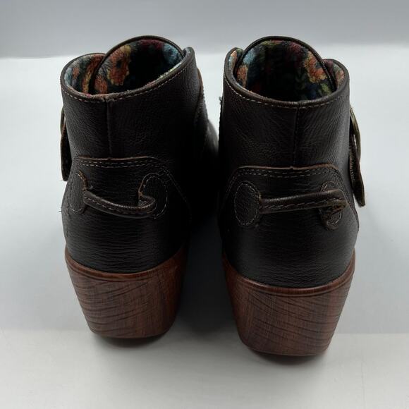 Alegria Espresso Symone Boots SYM-8104 Slip On Clogs Booties Women's UK 38 US 8 - Picture 8 of 14